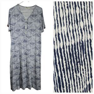 Nesting Olive MATERNITY Modern House Dress Nursing Comfy Loungewear Night Gown